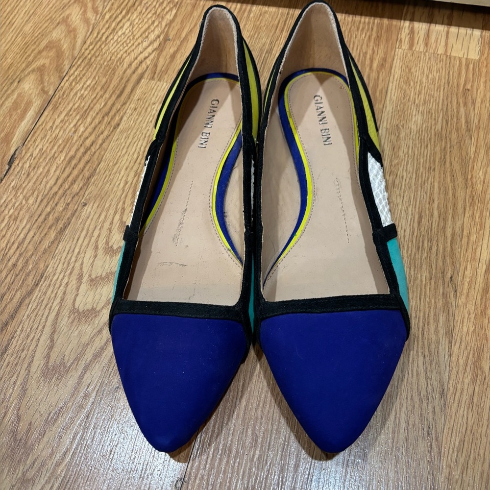 Gianni Bini mod styleabstractcolorful Flats